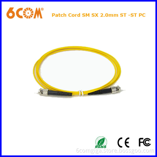 15M SX SM Fiber Optic Patch Cord ST-ST